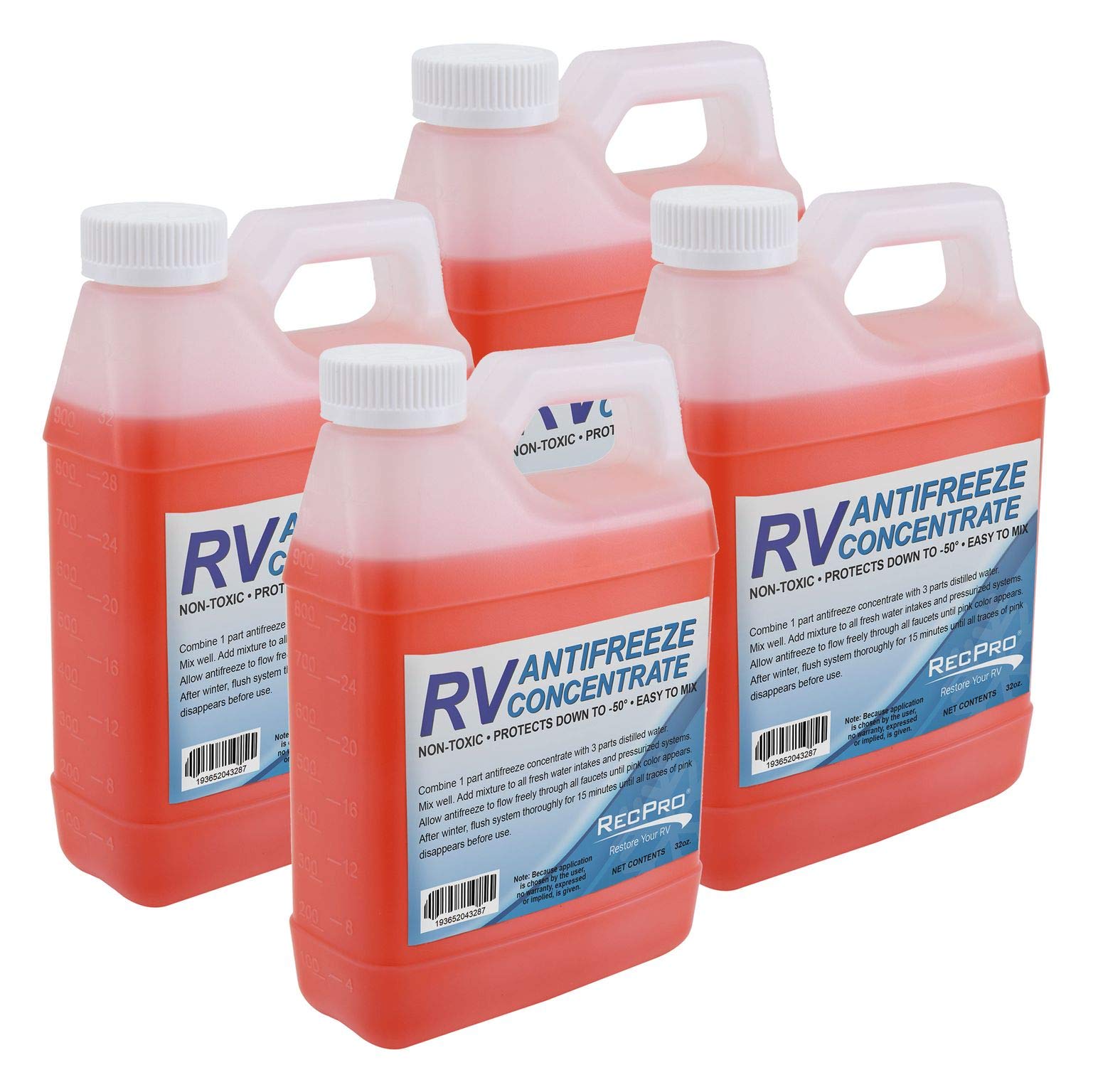 Amazon.com: RecPro RV Antifreeze Concentrate -50°F Protection